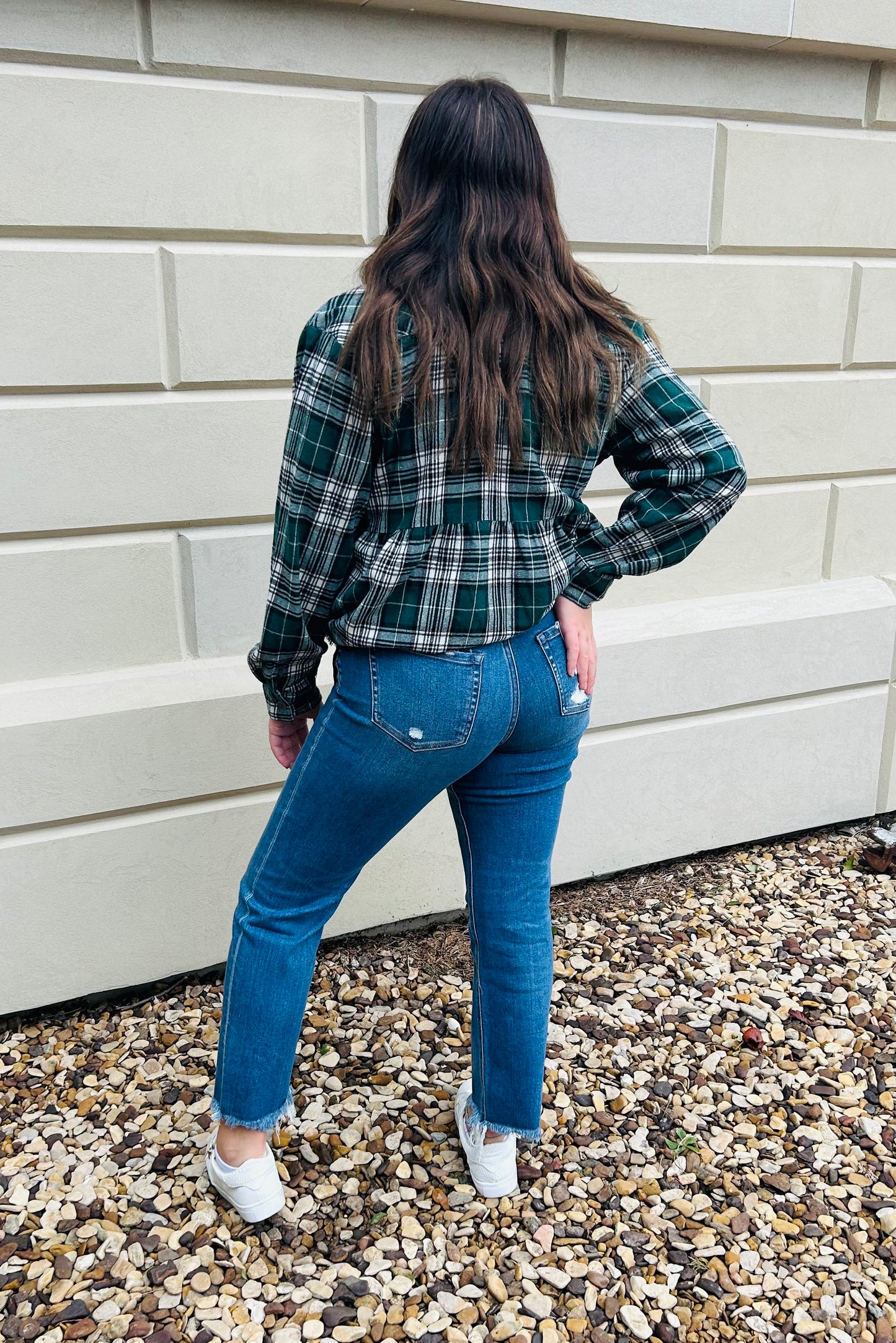 Mid Crop Jeans