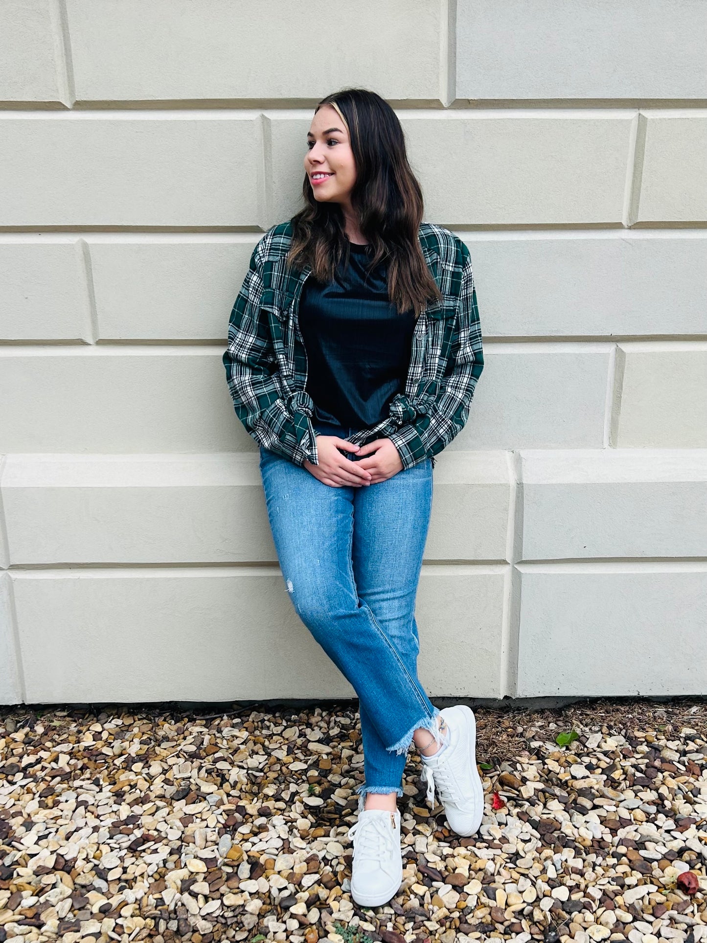 Mid Crop Jeans