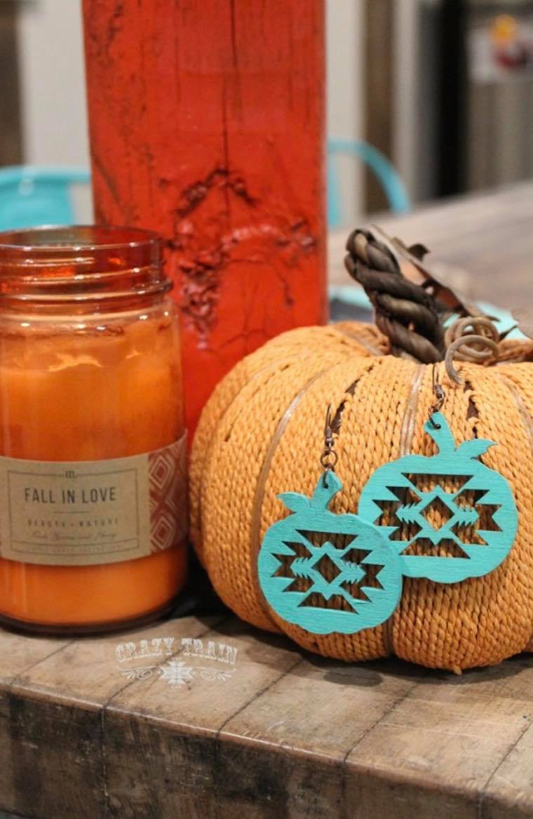 Pumpkin Spice Earring