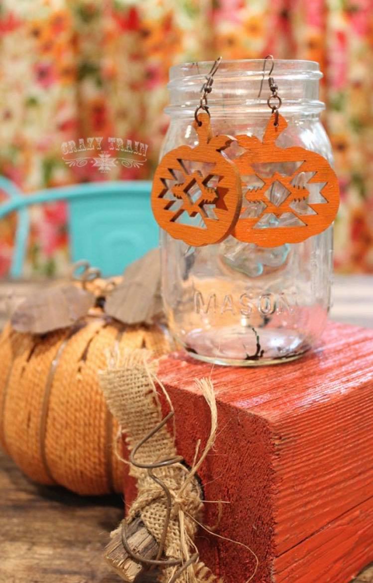 Pumpkin Spice Earring