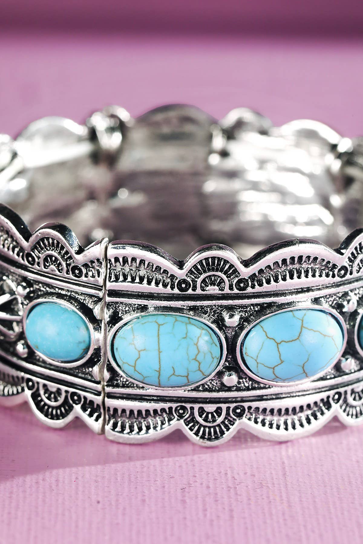 Turquoise Stretch Bracelet