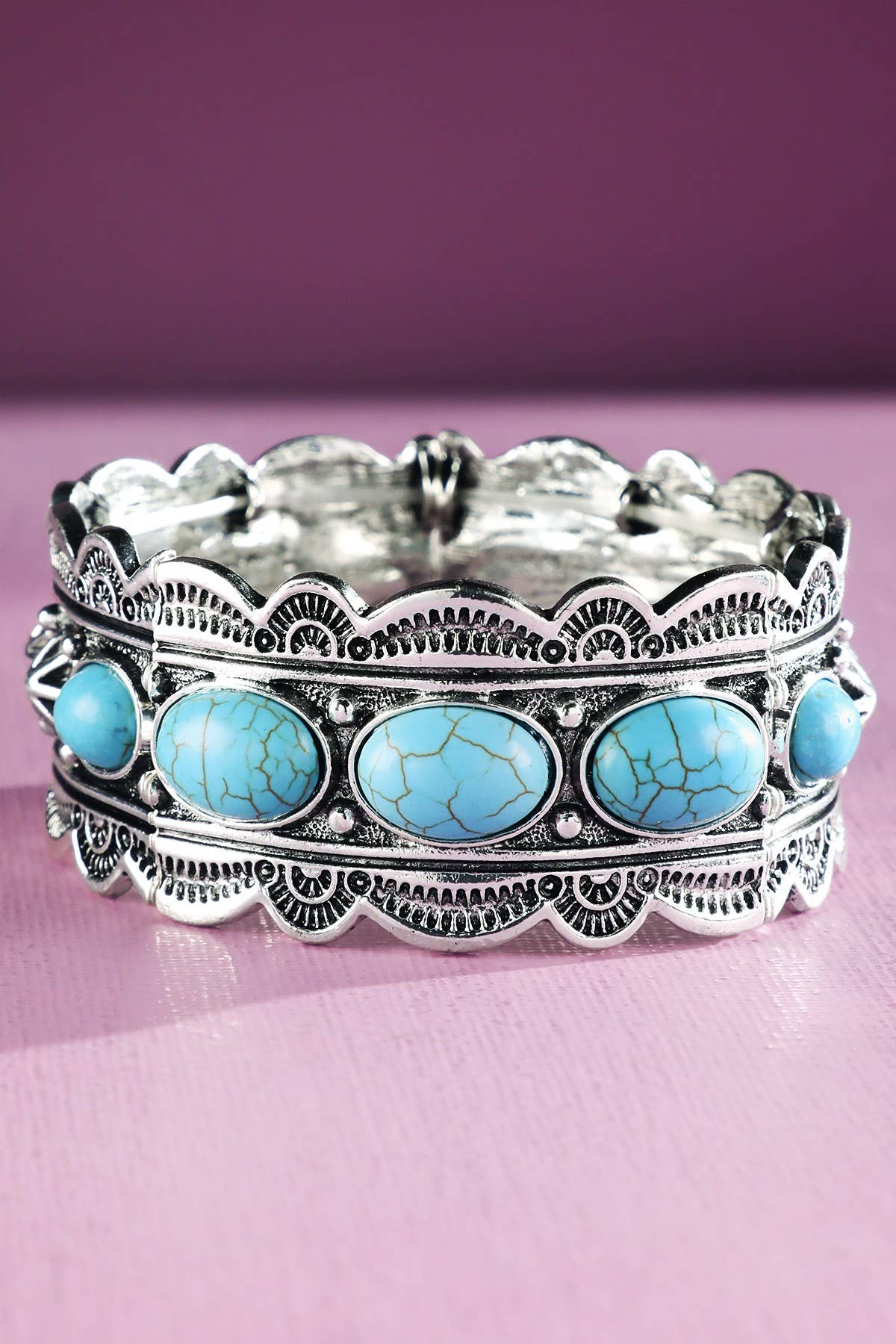 Turquoise Stretch Bracelet