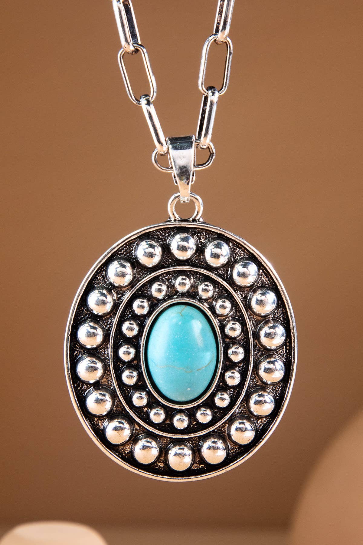 Oval Concho Medallion