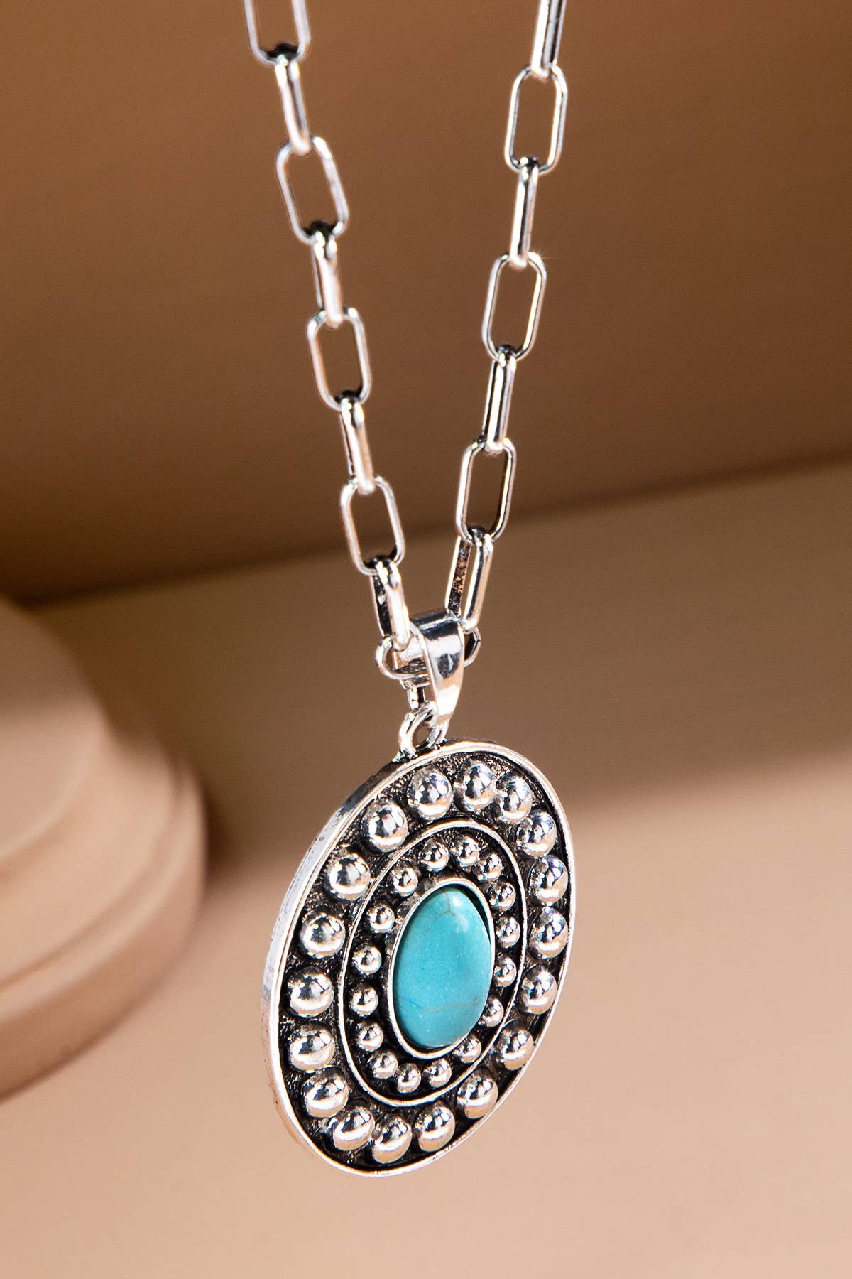 Oval Concho Medallion