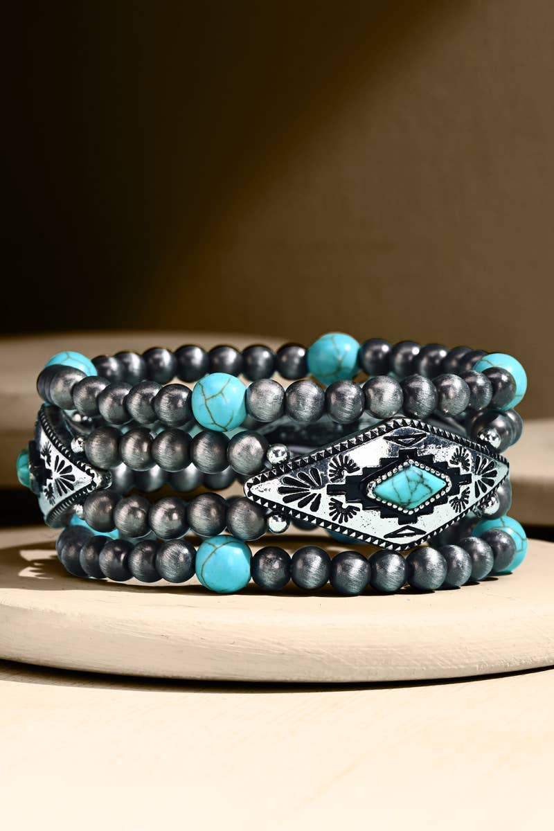 Beaded Western Bracelet